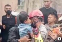 Kuasa Alloh Ta’ala: Bocah 5 Tahun 2 Hari Tertimbun Reruntuhan Gempa Cianjur Ditemukan Selamat