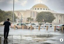 Perubahan Cuaca Sangat Cepat, Usai Diterpa Panas 40 Derajat Celcius Madinah Kembali Diguyur Hujan Es