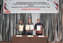 RU VI Balongan Tingkatkan Aspek Keamanan Melalui Kerja Sama dengan Arhanud 14/PWY dan Lanal Cirebon