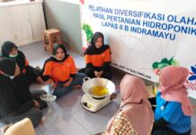 Bekal Masa Depan, Kilang Balongan Latih Warga Binaan Lapas IIB Indramayu Membuat Olahan Makanan
