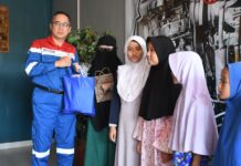 Ikhtiar untuk Kelancaran Start Up Unit OCU, RU VI Balongan Gelar Doa Bersama dan Santunan Anak Yatim