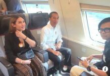 Presiden Joko Widodo Naik KCJB dengan Kecepatan 351 Kilometer Perjam, Jakarta-Bandung hanya 28 Menit