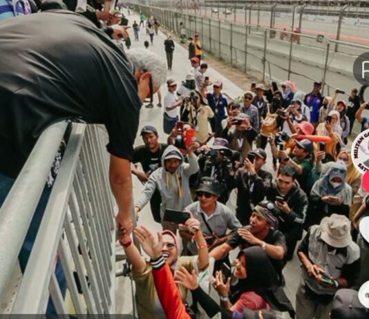 Tanda-tanda Kemenangan di Pilpres, Pebalap yang Dijagokan Ganjar Juarai MotoGP Mandalika 2023