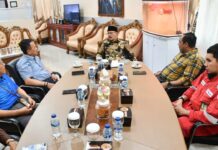 Penuh Senda Gurau, Ketua DPRD Indramayu sambut baik Kunjungan GM RU VI Balongan