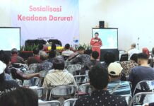 Siapkan Masyarakat Tanggap Darurat, RU VI Gelar Sosialisasi Keadaan Darurat