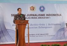 Nadiem Makarim: Perkembangan Teknologi AI bukan Alasan untuk Menurunkan Kualitas Jurnalisme di Indonesia