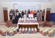Baksos Peringati Paskah, PWP RU VI Salurkan Bingkisan Sembako dan Alat Tulis Untuk Anak dengan HIV AIDS