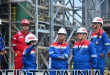 Kunjungi Pertamina Balongan, Wamen BUMN Pastikan Produksi Kilang Aman untuk Nataru