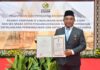 Manager Commrel & CSR Pertamina Patra Niaga Kilang Balongan Raih Tanda Kehormatan Satyalancana dari Presiden